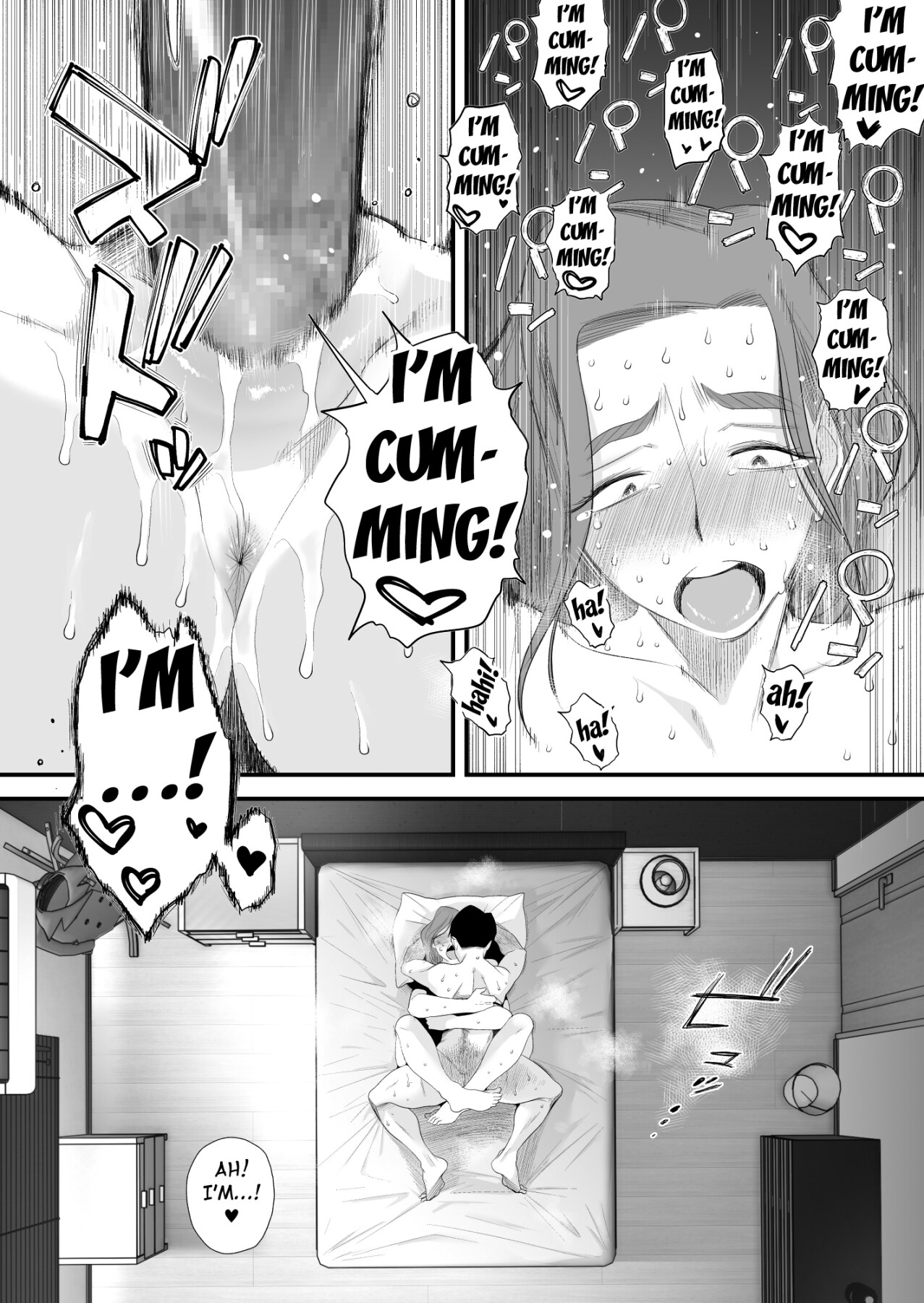 Hentai Manga Comic-Approved by Father! Mr. Hasegawa's Oyakokankei ~Couple's Bedroom/Creampie Edition~-Read-24